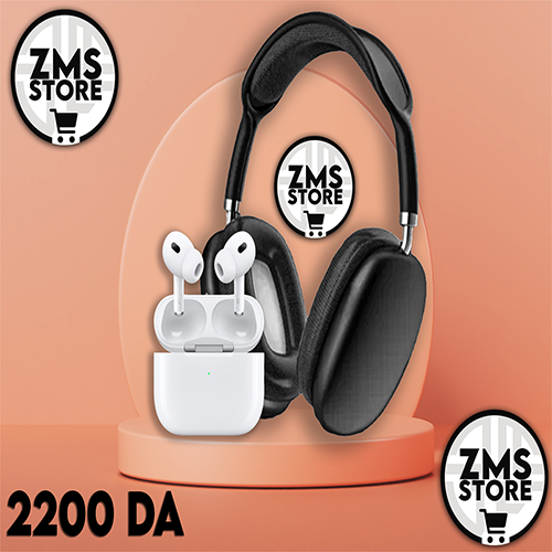 Pack avec Casque P9 + Airpods pro 2