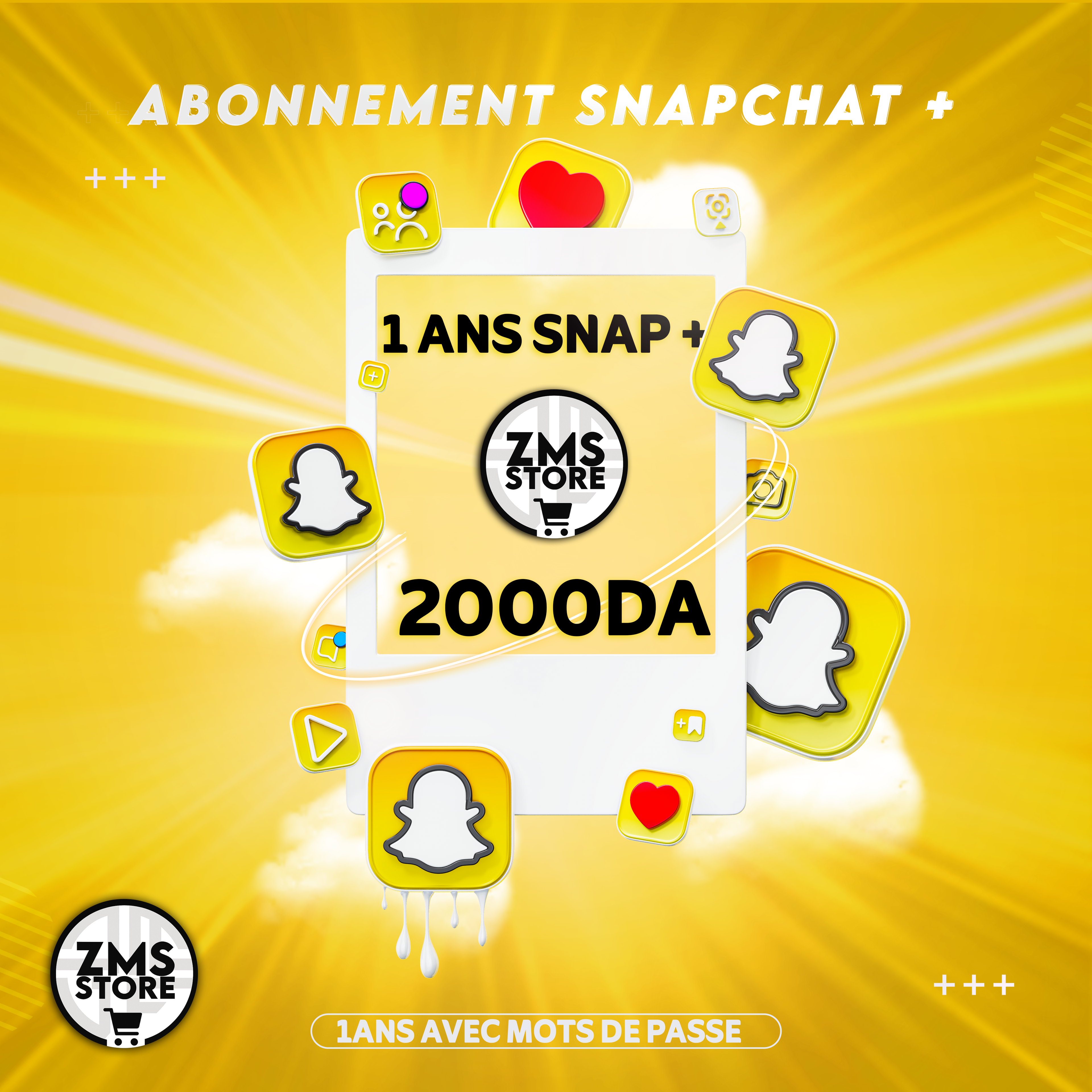 اشتراك Snapchat +