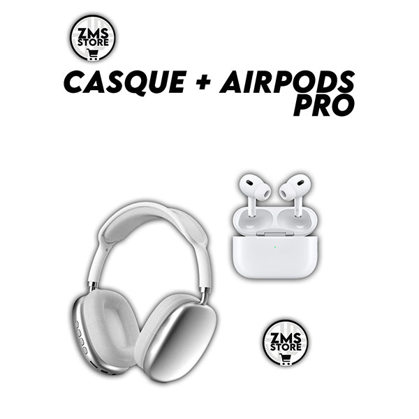 PACK CASQUE P9 / AIRPODS PRO