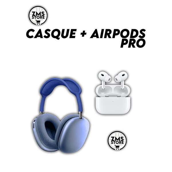 PACK CASQUE P9 / AIRPODS PRO